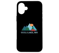 Carcasa para iPhone 16 Plus Gull Lake, Brainard, Minnesota Vacation Souvenir Design