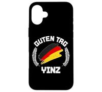 Carcasa para iPhone 16 Plus Guten Tag Yinz Biergarten Germany Flag German Beer Festival