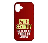 Carcasa para iPhone 16 Plus Hacker ético de Seguridad cibernética protegiendo el Mundo en la Sombra