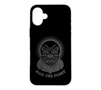 Carcasa para iPhone 16 Plus Hail The Pussy Goth Satan Clothing Gothic Hail Satan