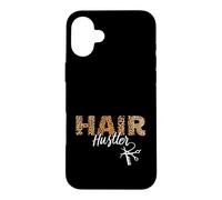 Carcasa para iPhone 16 Plus Hair Hustler - Hairstylist Gifts - Hairdresser Gift Leopard