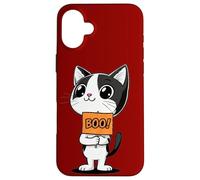 Carcasa para iPhone 16 Plus Halloween Spooky Holiday Cute Kitten Funny Cat Halloween