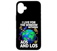 Carcasa para iPhone 16 Plus Ham Radio Satellite AOS LOS Acquisition Signal Design