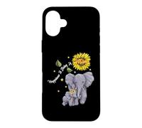 Carcasa para iPhone 16 Plus Happiness Is Being A Mom Elephant Lover Mother's Day