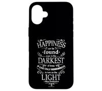 Carcasa para iPhone 16 Plus Harry Potter Happiness Quote