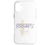 Carcasa para iPhone 16 Plus Harry Potter Hogwarts Castle Line Drawing