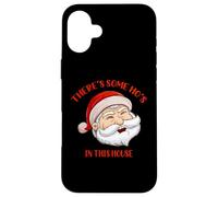 Carcasa para iPhone 16 Plus Hay un Papá Noel Divertido en Esta casa