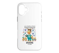 Carcasa para iPhone 16 Plus Healthcare Worker Gifts Nurse Medical Worker Hospital Staff