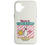 Carcasa para iPhone 16 Plus Hecho para Adorar Alabar al Señor Fe Cristiana