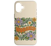 Carcasa para iPhone 16 Plus Hecho para adorar Salmos 150 Christian Faith Floral