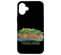 Carcasa para iPhone 16 Plus Heidelberg Alemania - Recuerdo de Viaje