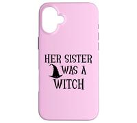Carcasa para iPhone 16 Plus Her Sister Was a Witch Bro My Sister's a Witch Sister Witchy