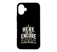 Carcasa para iPhone 16 Plus Here For The Encore Festival Rock Metal Live Music
