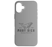 Carcasa para iPhone 16 Plus Herman Melville Cute Whale | Boat Tour | Moby Dick