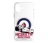 Carcasa para iPhone 16 Plus Hesketh Racing Campeón del Mundo Británico Equipo Vintage Classic