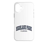 Carcasa para iPhone 16 Plus Highland Park Florida Retro