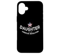 Carcasa para iPhone 16 Plus Hija American Revolution USA Estrella patriótica mamá sis Gran