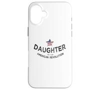 Carcasa para iPhone 16 Plus Hija Revolución Americana Dar Historia USA Star