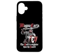 Carcasa para iPhone 16 Plus Historia Medieval Carta Magna Parlamento Y Derechos Civiles