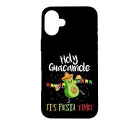 Carcasa para iPhone 16 Plus Holy Guacamole Its Mexican Fiesta Time Cinco de Mayo Party