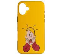 Carcasa para iPhone 16 Plus Home Alone Cartoon Kevin McCallister After Shave Pose