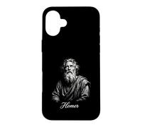 Carcasa para iPhone 16 Plus Homero Mitología Griega Odisea Ilíada Poeta
