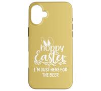 Carcasa para iPhone 16 Plus Hoppy Easter Hour Some Bunny Needs Beer Here for The Hops