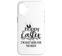 Carcasa para iPhone 16 Plus Hoppy Easter Sign,Some Bunny Needs Beer Easter Drinking Hour