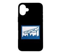 Carcasa para iPhone 16 Plus Horizonte de Toronto Tipografía Urbana Canadá Toronto Pride Retro