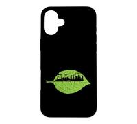 Carcasa para iPhone 16 Plus Horizonte Industrial en una Hoja