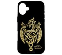 Carcasa para iPhone 16 Plus House of The Dragon Gold Dragon Insignia