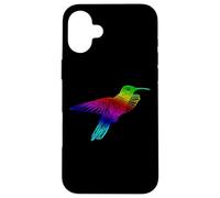 Carcasa para iPhone 16 Plus Hummingbird Bird Watcher Flower Wildlife Nature Nectar