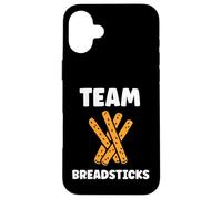 Carcasa para iPhone 16 Plus Humor Small Bread Breadstick Simple Team Breadsticks