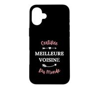 Carcasa para iPhone 16 Plus Humour Voisin voisine meilleure voisine
