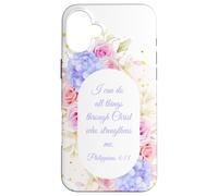 Carcasa para iPhone 16 Plus I Can Do All Things Through Christ - Philippians 4:13 Women