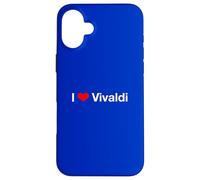 Carcasa para iPhone 16 Plus I Corazón Vivaldi