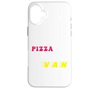 Carcasa para iPhone 16 Plus I Got See Pizza First Stupid Creepy Adult Chistes