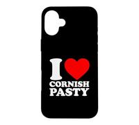Carcasa para iPhone 16 Plus I Love Cornish Pasty