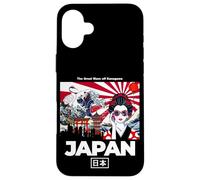 Carcasa para iPhone 16 Plus I Love Japan, This is Japan Culture, Japan Fashion Graphic