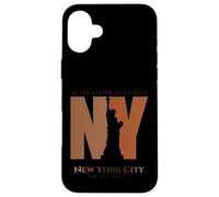 Carcasa para iPhone 16 Plus I Love NYC, Cool New York City Illustration Graphic Designs