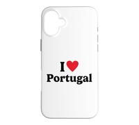 Carcasa para iPhone 16 Plus I Love Portugal