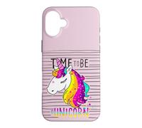 Carcasa para iPhone 16 Plus I Love Unicorns, Funny Cute Illustration Unicorn Graphic