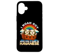 Carcasa para iPhone 16 Plus I Noah Guy Que tenía un par de Perros Havanese Noah's Ark