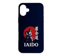 Carcasa para iPhone 16 Plus Iaido - Espada Japonesa para Practicar Artes Marciales Zen Bushido