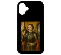 Carcasa para iPhone 16 Plus Icono católico de Santa Juana de Arco