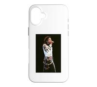 Carcasa para iPhone 16 Plus Icono de la Superestrella del Pop de los 80 Man In The Mirror Bad World Tour 1988