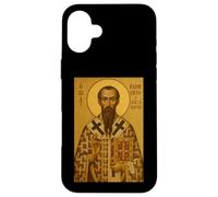 Carcasa para iPhone 16 Plus Icono ortodoxo de San Clemente de Alejandría