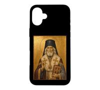 Carcasa para iPhone 16 Plus Icono ortodoxo del Obispo San Juan Maximovitch