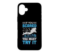 Carcasa para iPhone 16 Plus If You Scared of It You Must Try it Scuba Dive Diver Diving