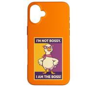 Carcasa para iPhone 16 Plus I'm Not Bossy I Am The Boss Funny Nurse Teacher Mom Kid